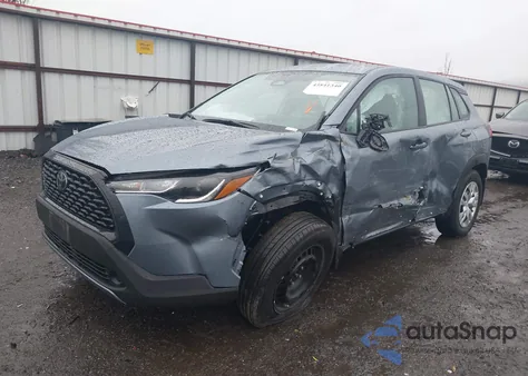 2025 Toyota Corolla Cross L from USA, damaged, VIN 7MUAAABGXSV130262